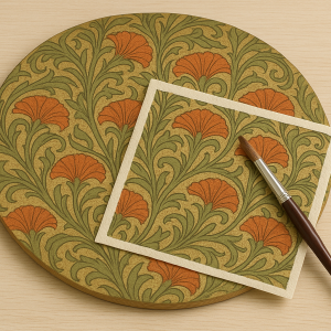 TALLER DECOUPAGE BANDEJAS GIRATORIAS 6 FEBRERO